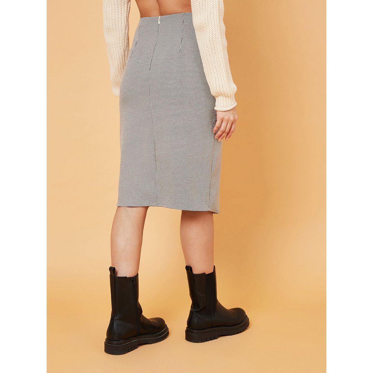 تنورة بحواف غير متماثلة الطول-women-clothing-bottoms-skirts-image-4