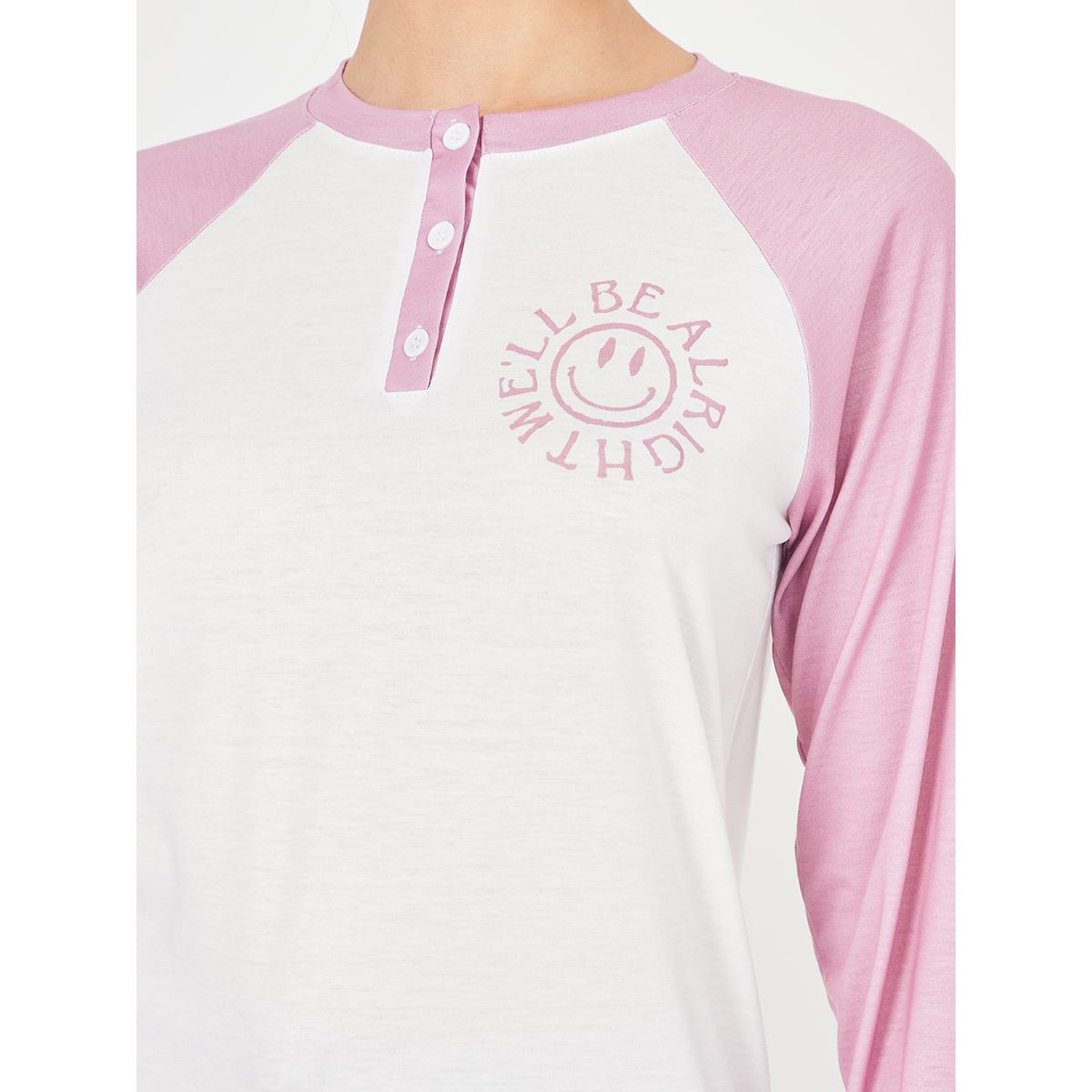 طقم بيجاما من ( تيشيرت + بنطال ) من ستايلي-women-clothing-nightwear-pyjamas-longsets-image-3