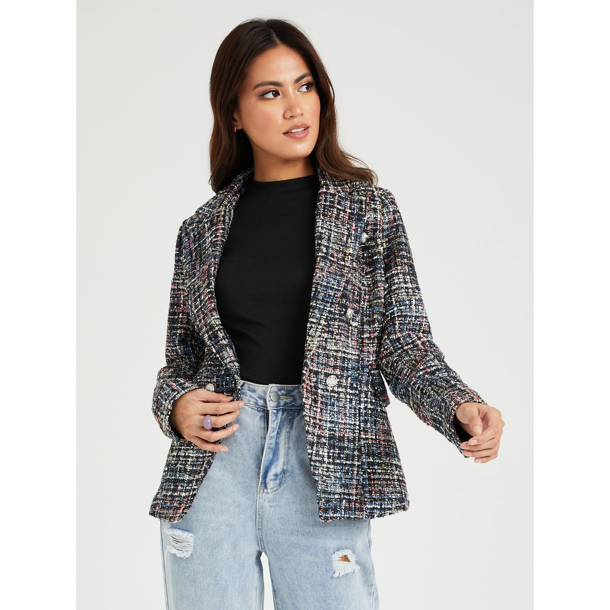 بليزر بازرار مزدوجة واكمام طويلة-women-clothing-coatsandjackets-blazers-image-3