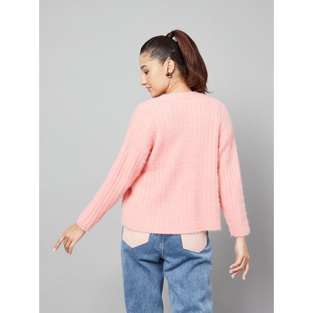 طقم من 2 ( كارديغان + بلوزة ) من ستايلي-women-winterwear-cardigansandjumpers-cardigans-image-6
