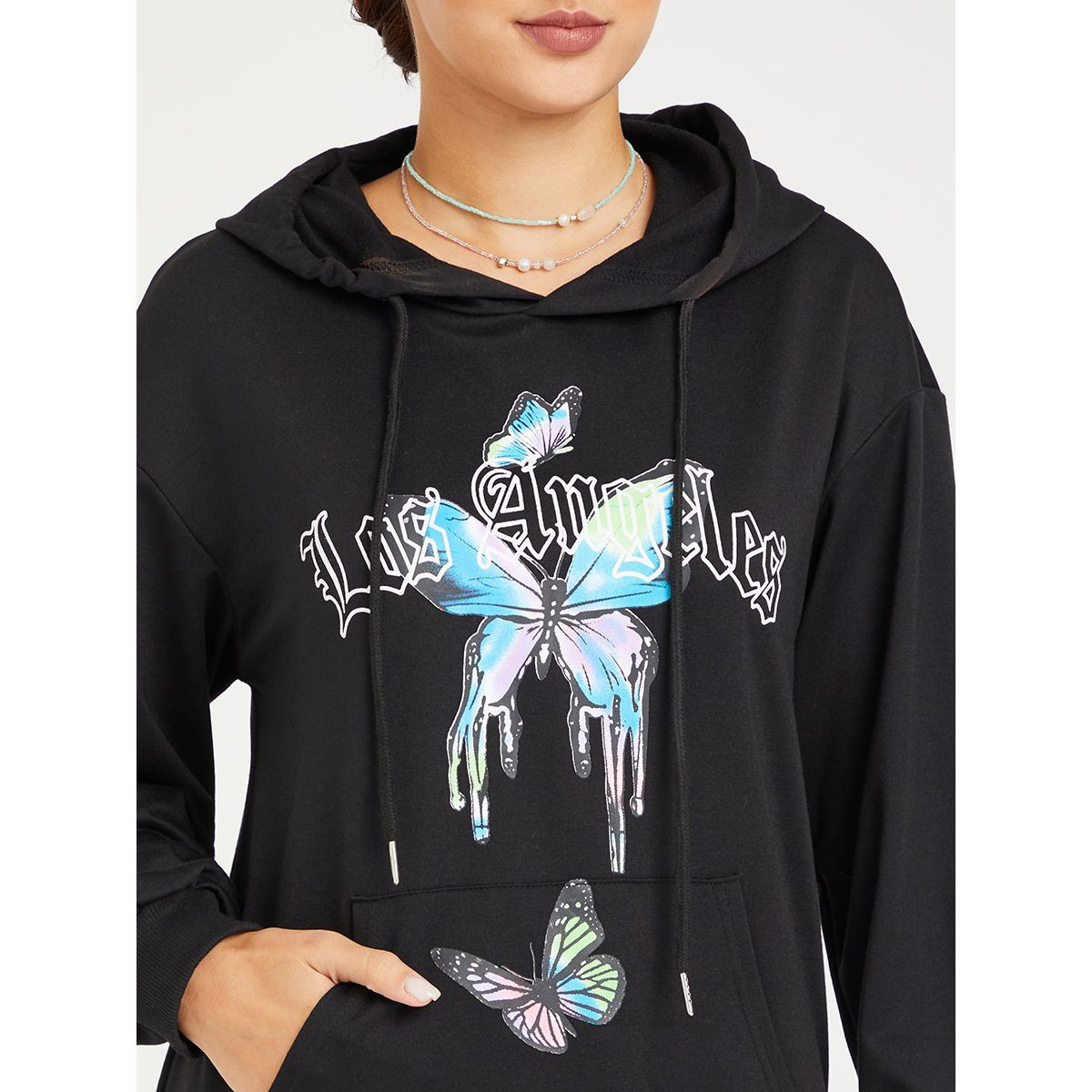 هودي بقصة مريحة من ستايلي-women-clothing-hoodiesandsweatshirts-hoodies-image-3