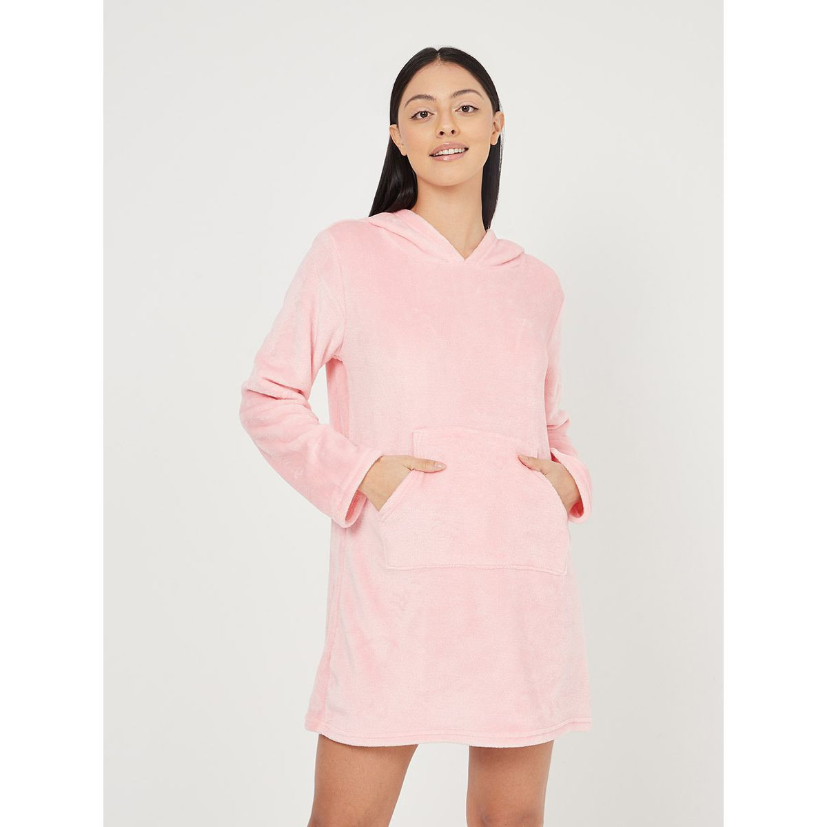 فستان صوف مزين بجيوب من ستايلي-women-clothing-nightwear-nighties-image-1