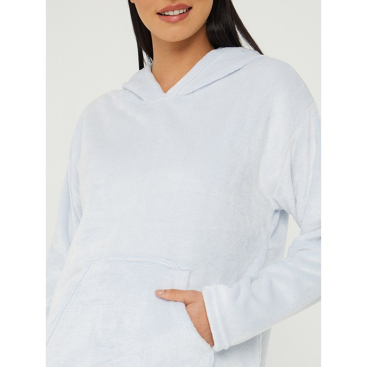 قميص نوم ساده مع جيوب من ستايلي-women-clothing-nightwear-nighties-image-2