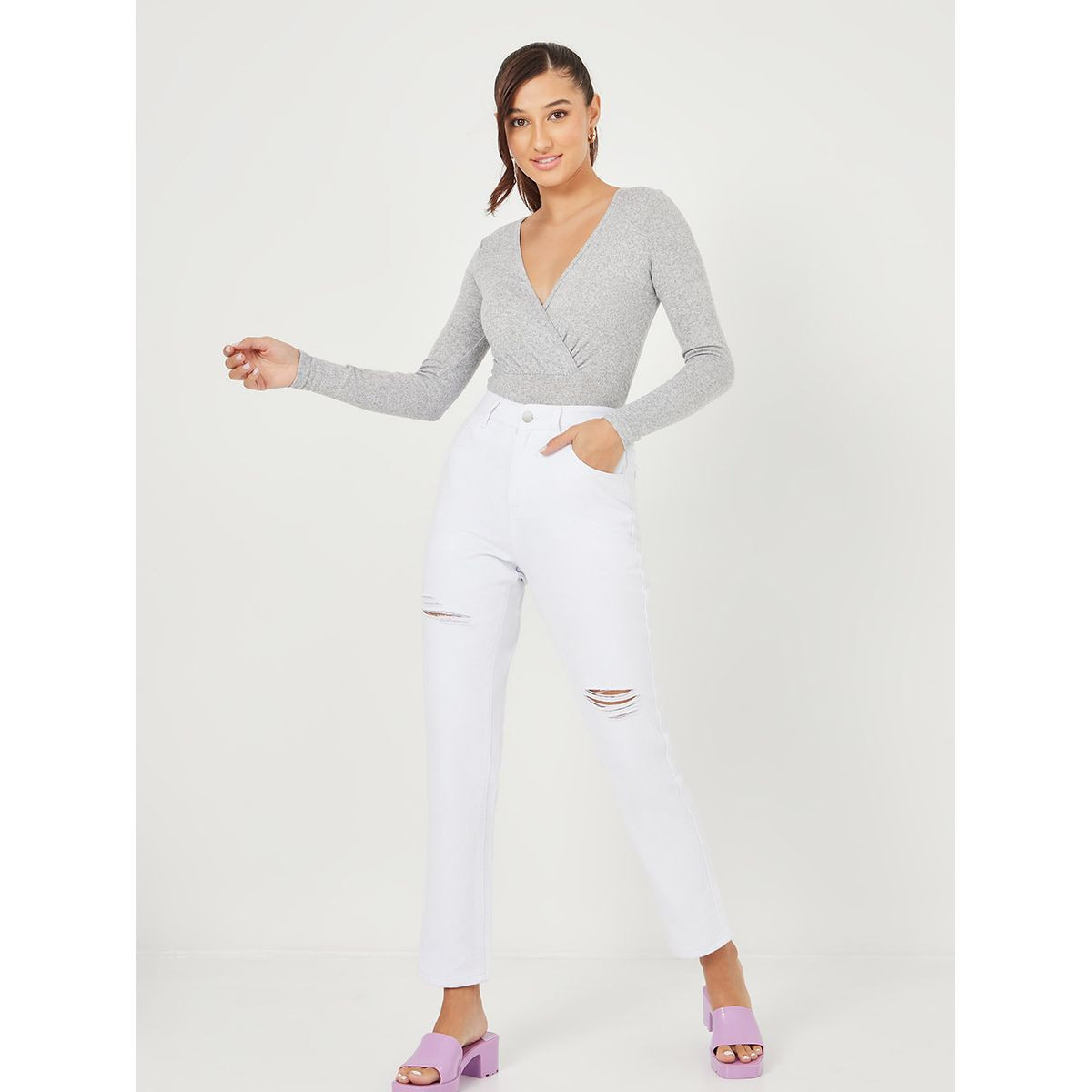 جينز بخصر عالي من ستايلي-women-clothing-bottoms-jeans-image-2