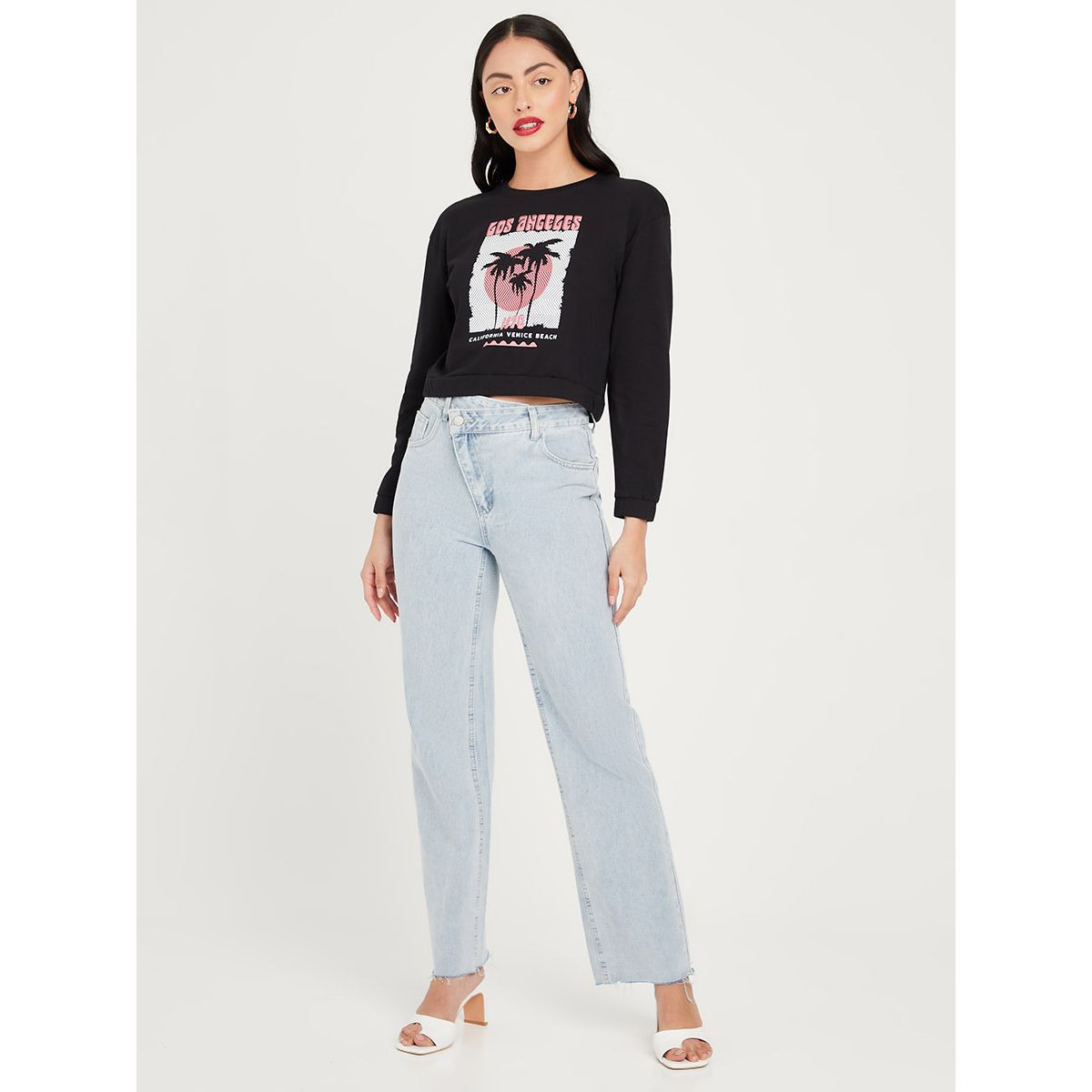 جينز بخصر عالي من ستايلي-women-clothing-bottoms-jeans-image-2