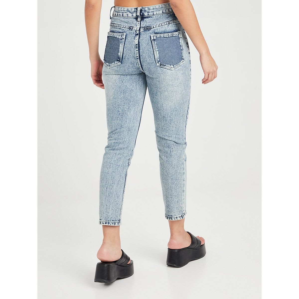 Styli High Waist Cropped Skinny Jeans with Belt Loops-women-clothing-bottoms-jeans-image-4