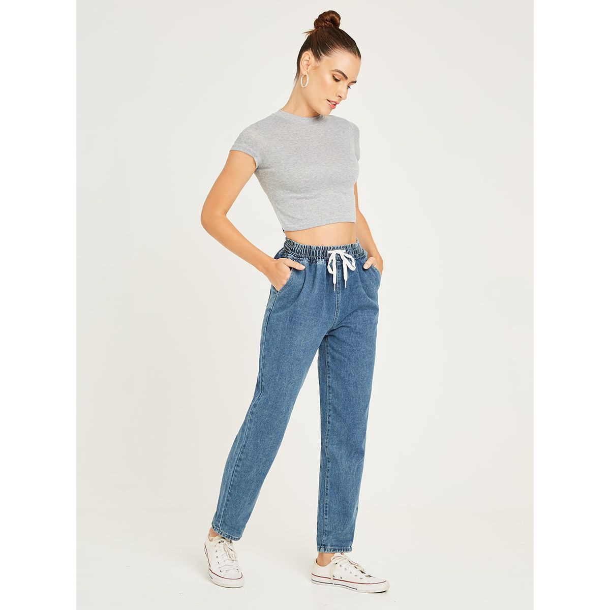 جينز بأربطة خصر من ستايلي-women-clothing-bottoms-jeans-image-2