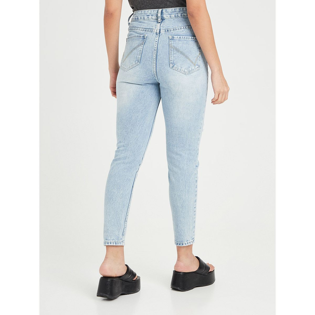 جينز بخصر عالي من ستايلي-women-clothing-bottoms-jeans-image-4
