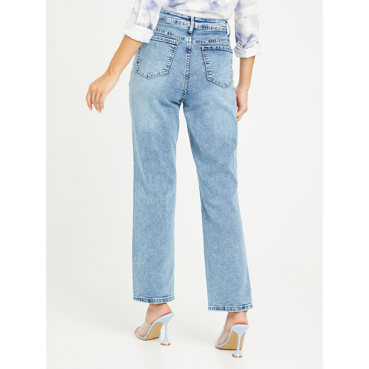 جينز بخصر عالي من ستايلي-women-clothing-bottoms-jeans-image-4
