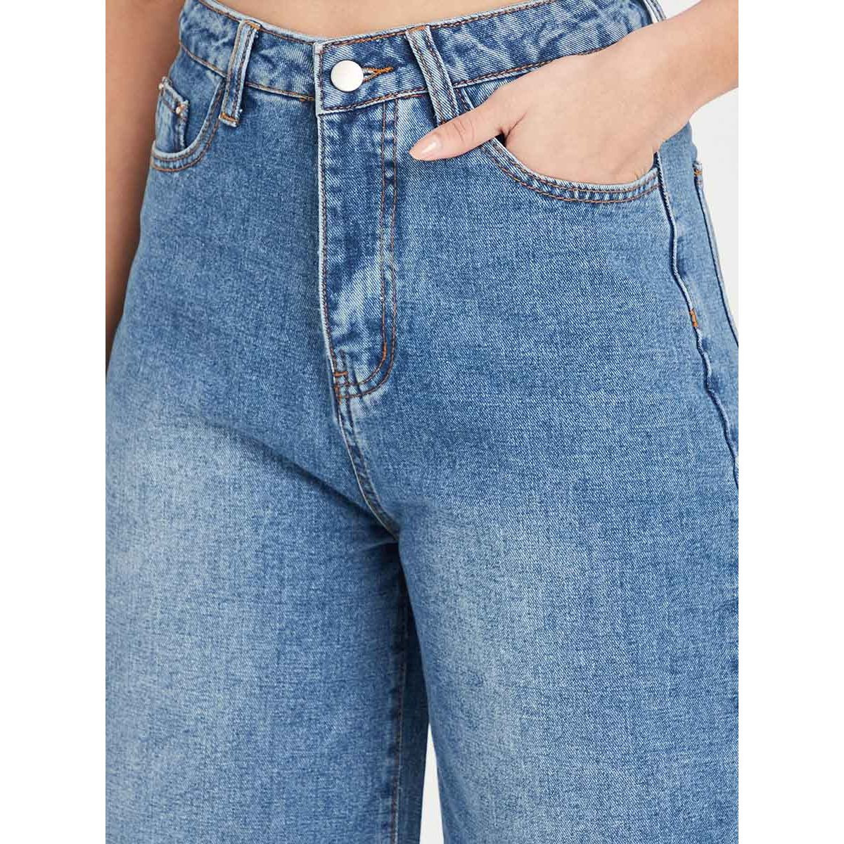 Styli High Waist Wide Leg Cropped Jeans-women-clothing-bottoms-jeans-image-3