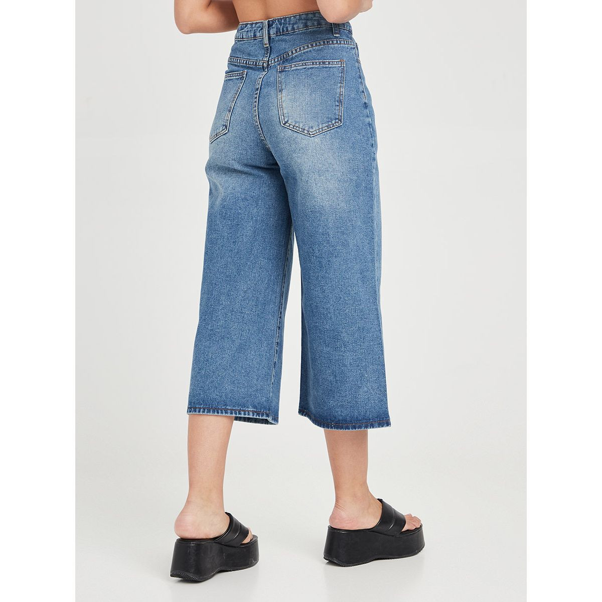 Styli High Waist Wide Leg Cropped Jeans-women-clothing-bottoms-jeans-image-4