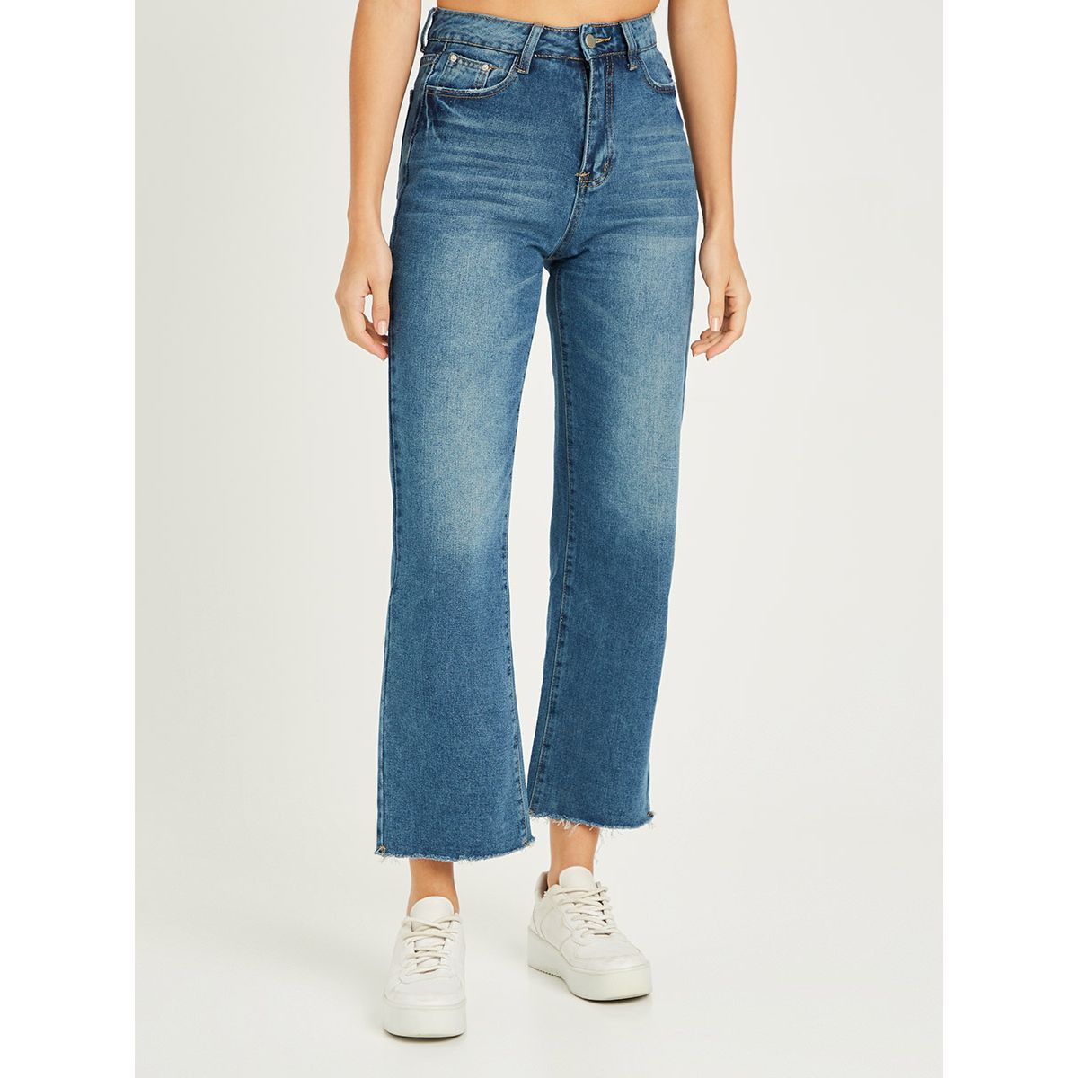 جينز بخصر عالي من ستايلي-women-clothing-bottoms-jeans-image-1