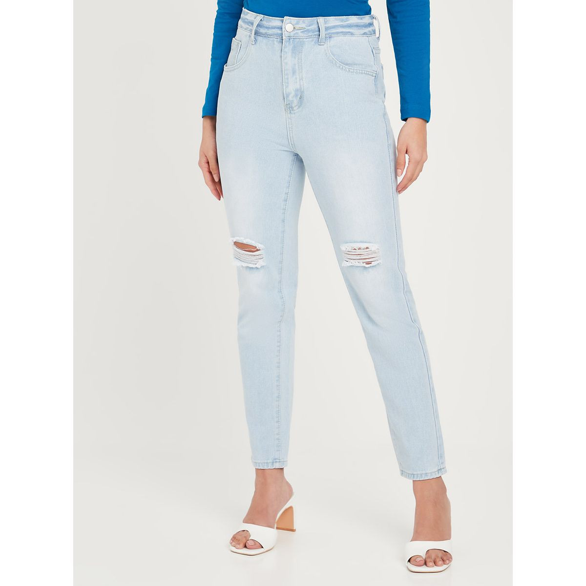 جينز بقصة مستقيمة من ستايلي-women-clothing-bottoms-jeans-image-1
