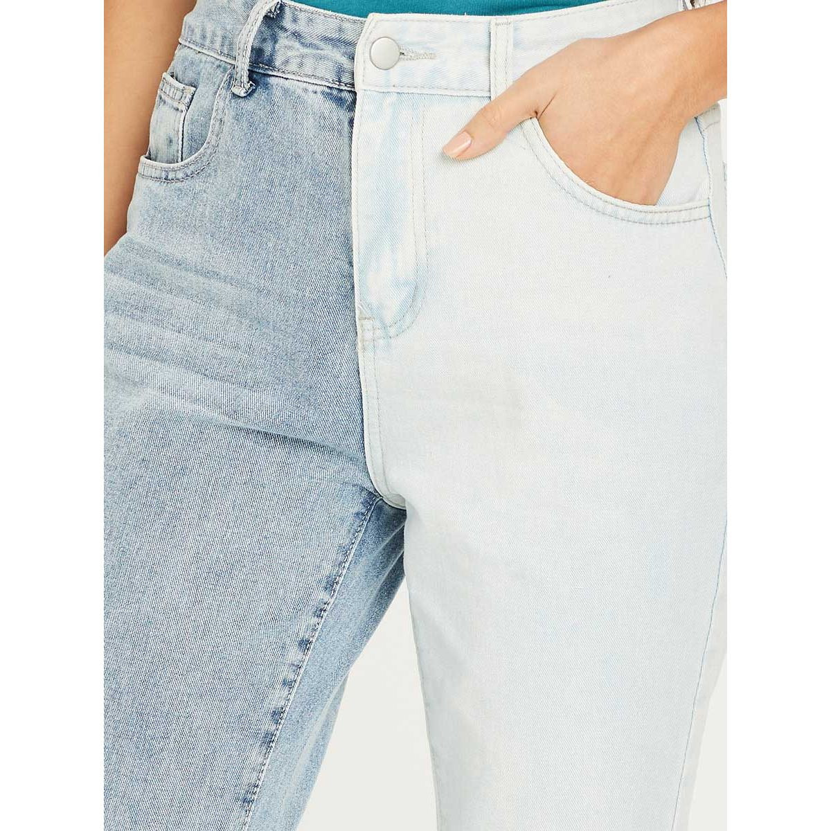 جينز بنمط كتل الالوان من ستايلي-women-clothing-bottoms-jeans-image-3