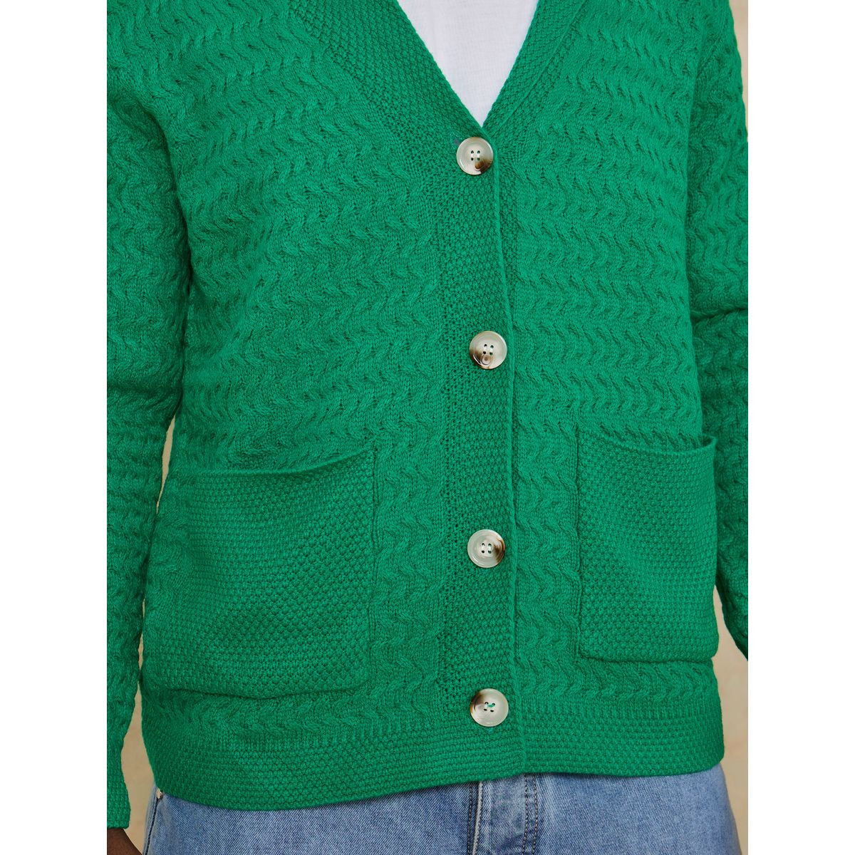 كارديغان محبوك مزين بازرار من ستايلي-men-clothing-sweatersandpullovers-image-3
