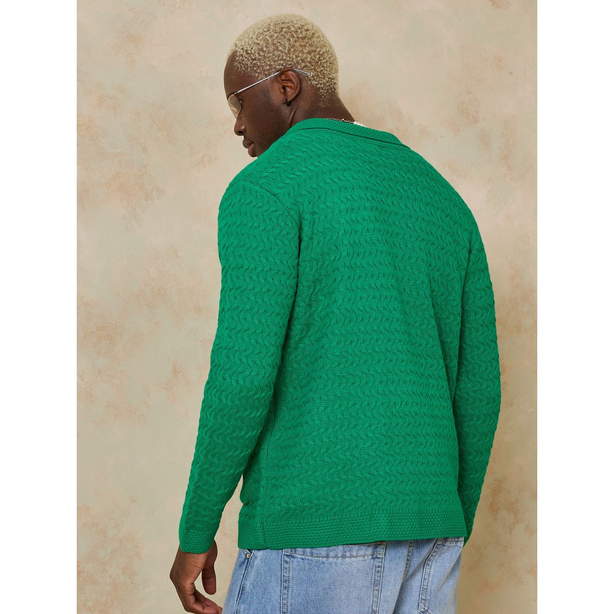 كارديغان محبوك مزين بازرار من ستايلي-men-clothing-sweatersandpullovers-image-4