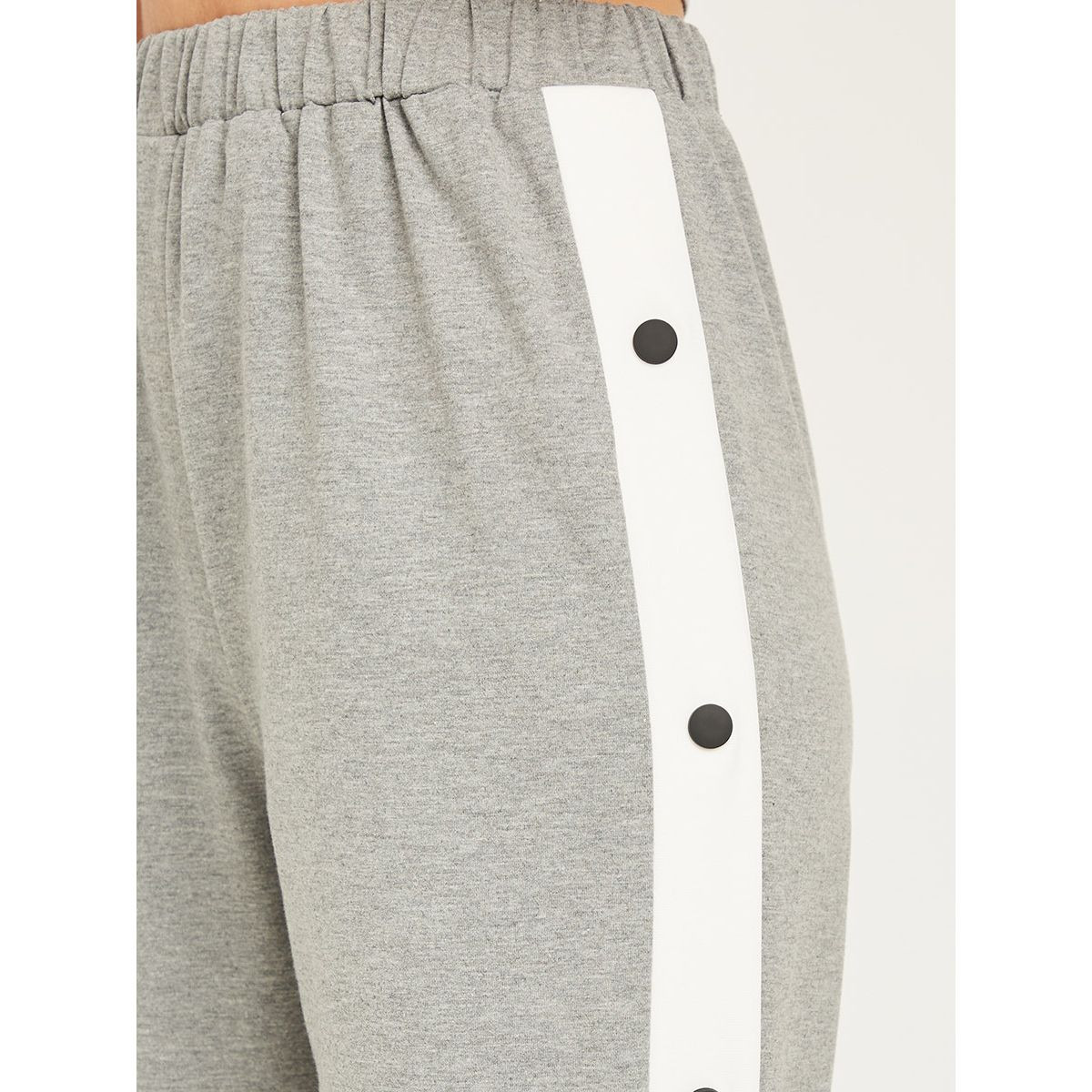 Styli Side Stripe Snap Detail Wide Leg Jogger-women-clothing-bottoms-joggers-image-3