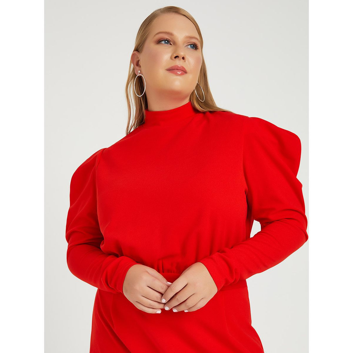 فستان طويل باكمام طويلة من ستايلي-women-clothing-dresses-image-2