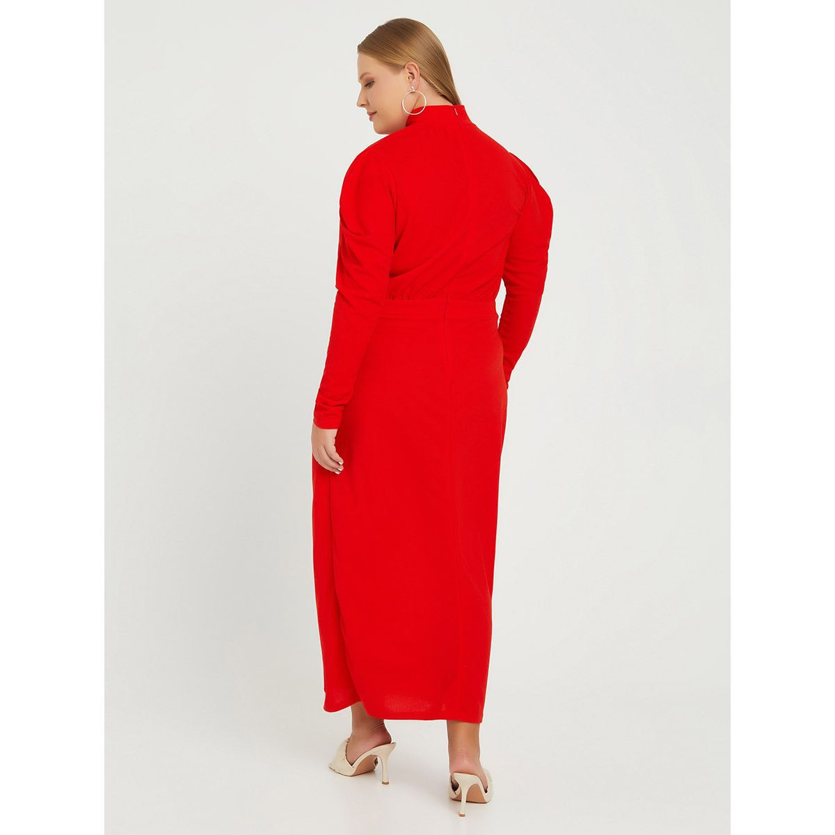 فستان طويل باكمام طويلة من ستايلي-women-clothing-dresses-image-4
