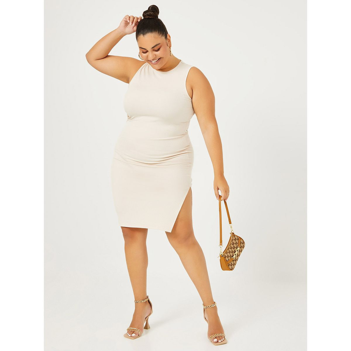 فستان بلا اكمام من ستايلي-women-clothing-dresses-image-1