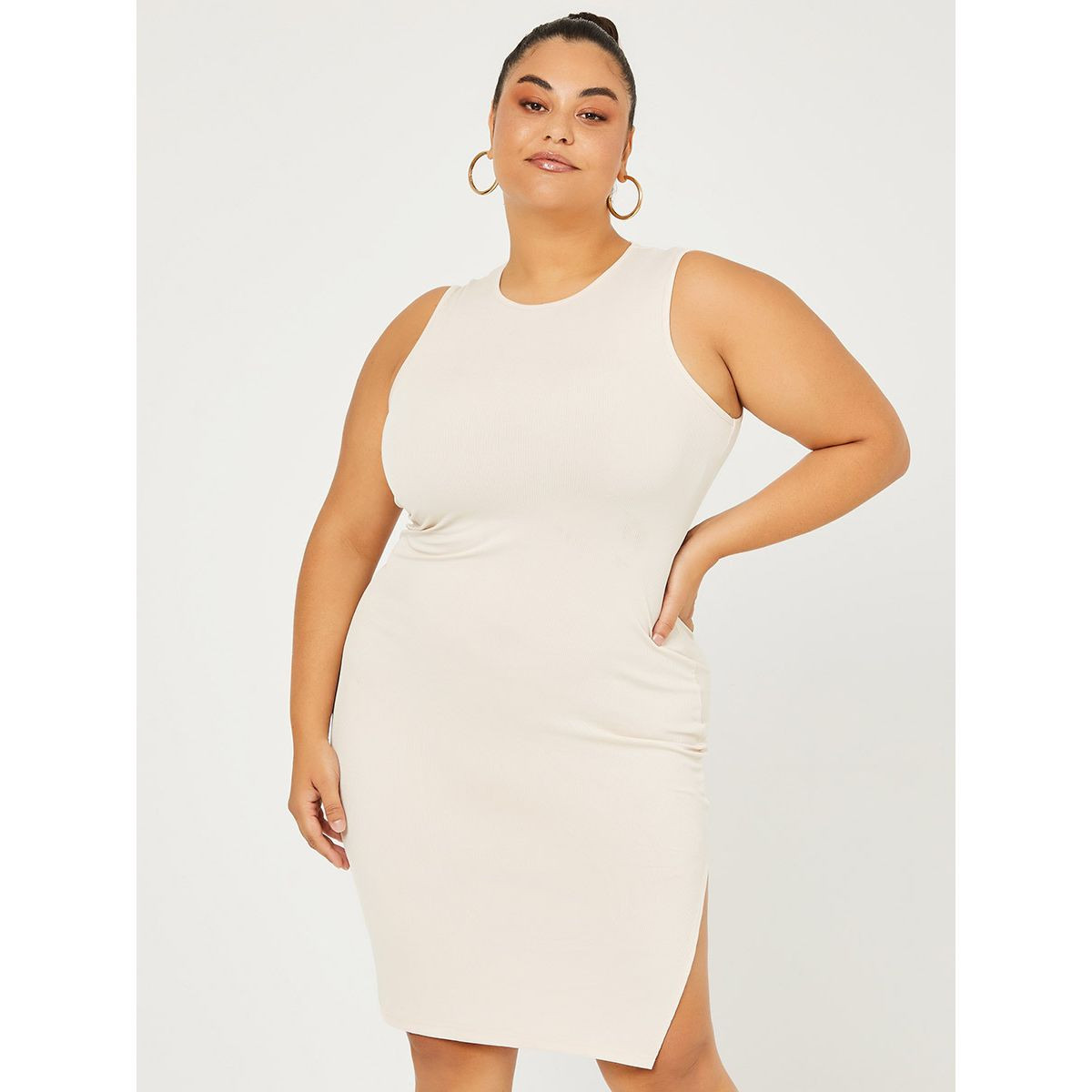 فستان بلا اكمام من ستايلي-women-clothing-dresses-image-2