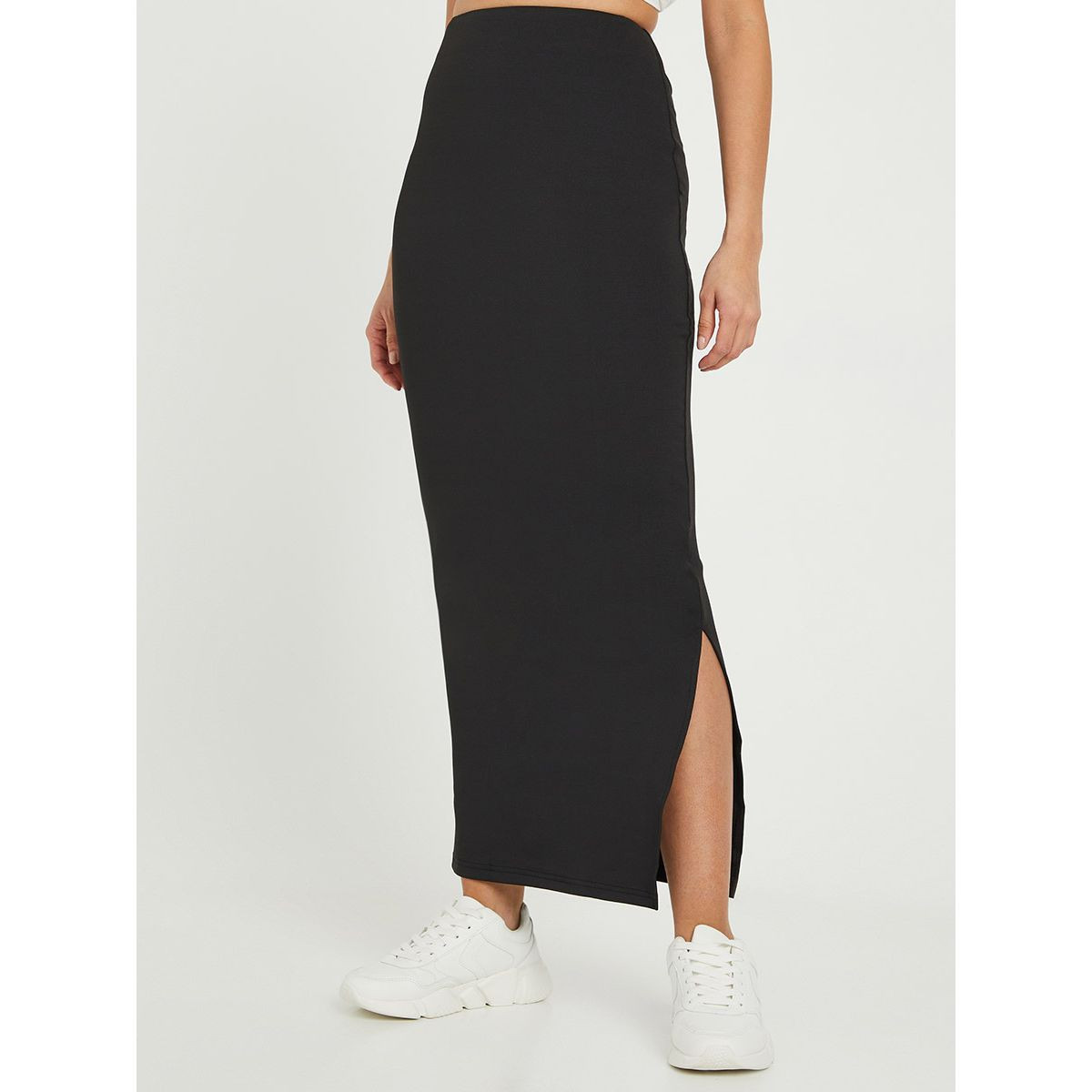 تنورة طويلة بفتحة جانبية من ستايلي-women-clothing-skirts-image-2