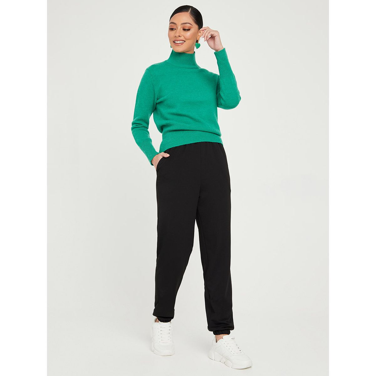 جوغر بقصة سليم فت مع أربطة من ستايلي-women-clothing-bottoms-joggers-image-2