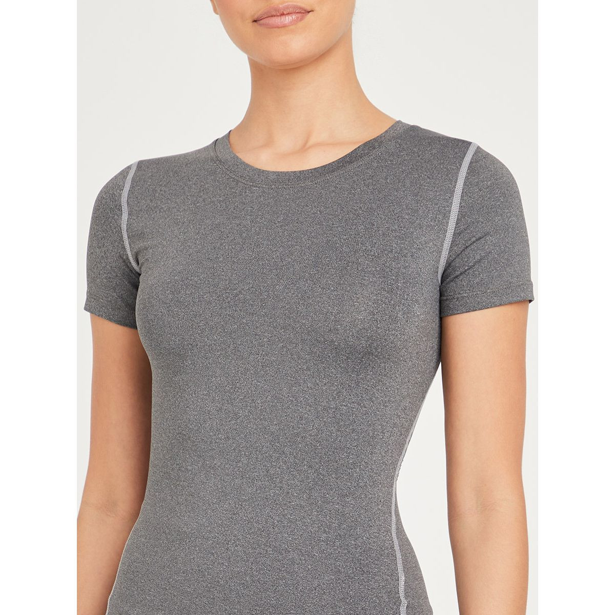 تيشيرت رياضي مزين بدرزات من ستايلي-sports-women-clothing-tshirtsandvests-image-3