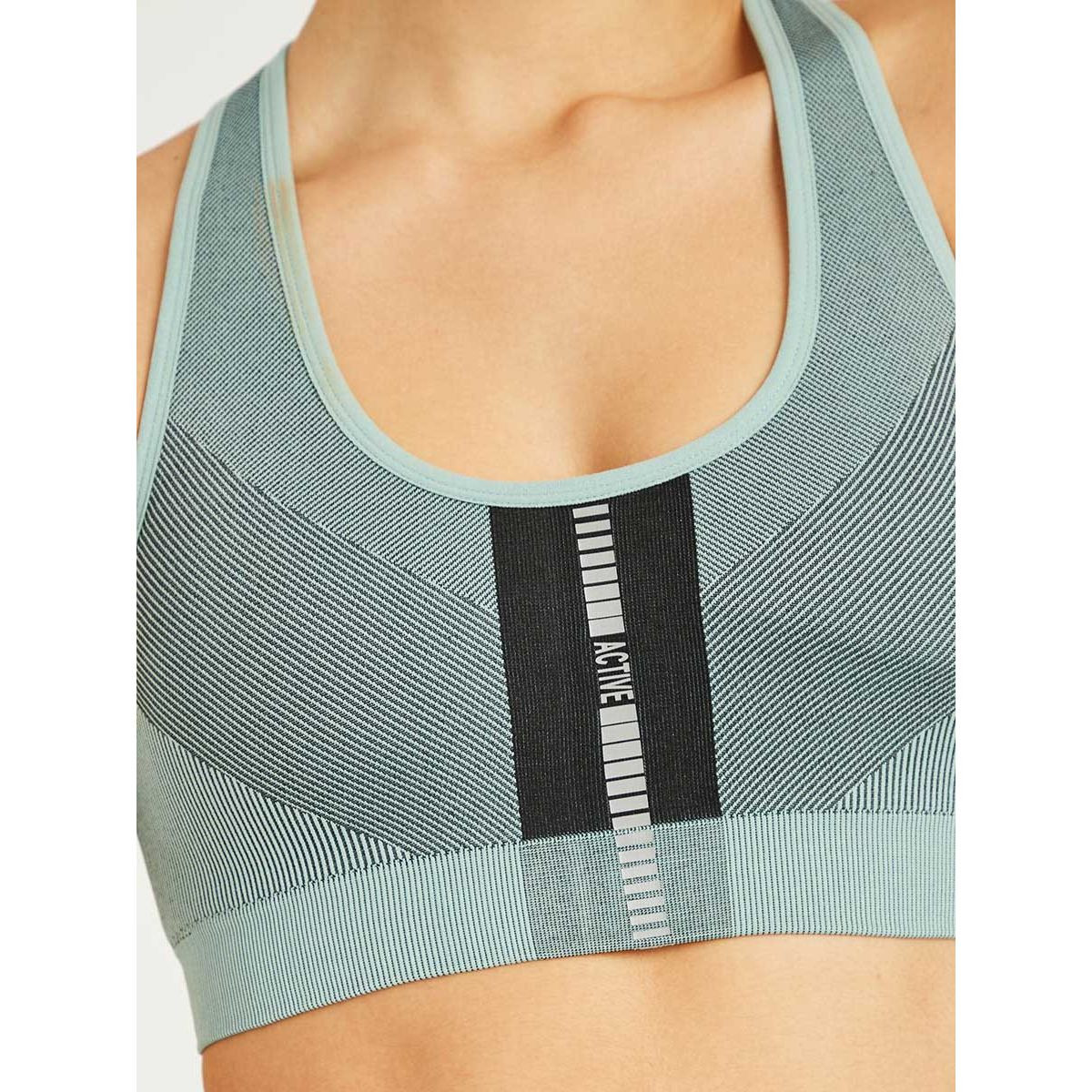 Styli Front Striped Seamless Activewear Sports Bra-women-clothing-sportswearandactivewear-sportsbras-image-3