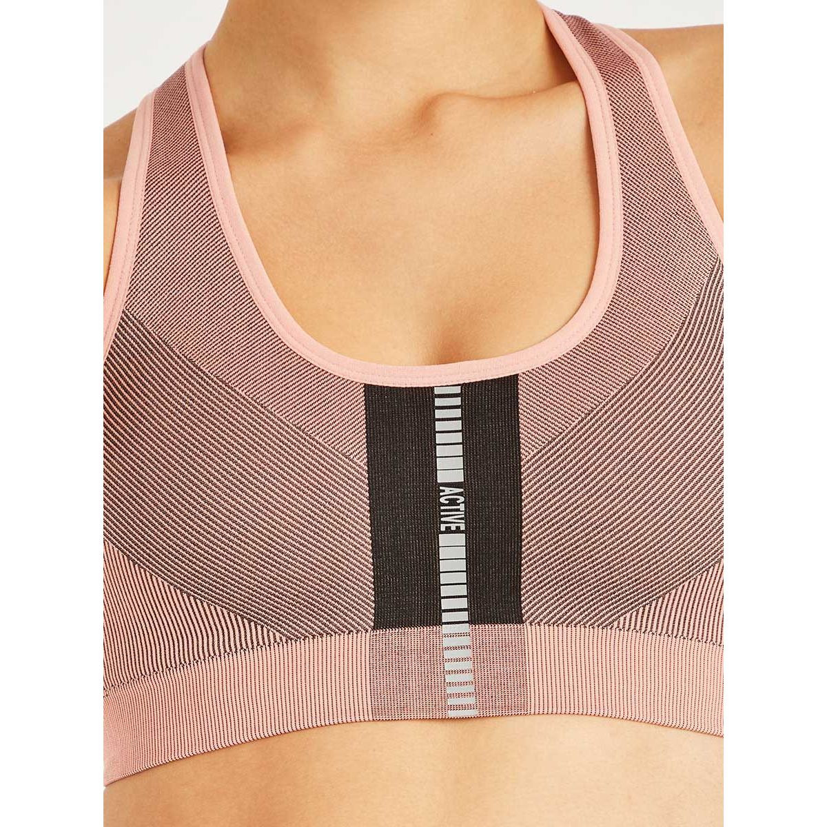 Styli Front Striped Seamless Activewear Sports Bra-women-clothing-sportswearandactivewear-sportsbras-image-3