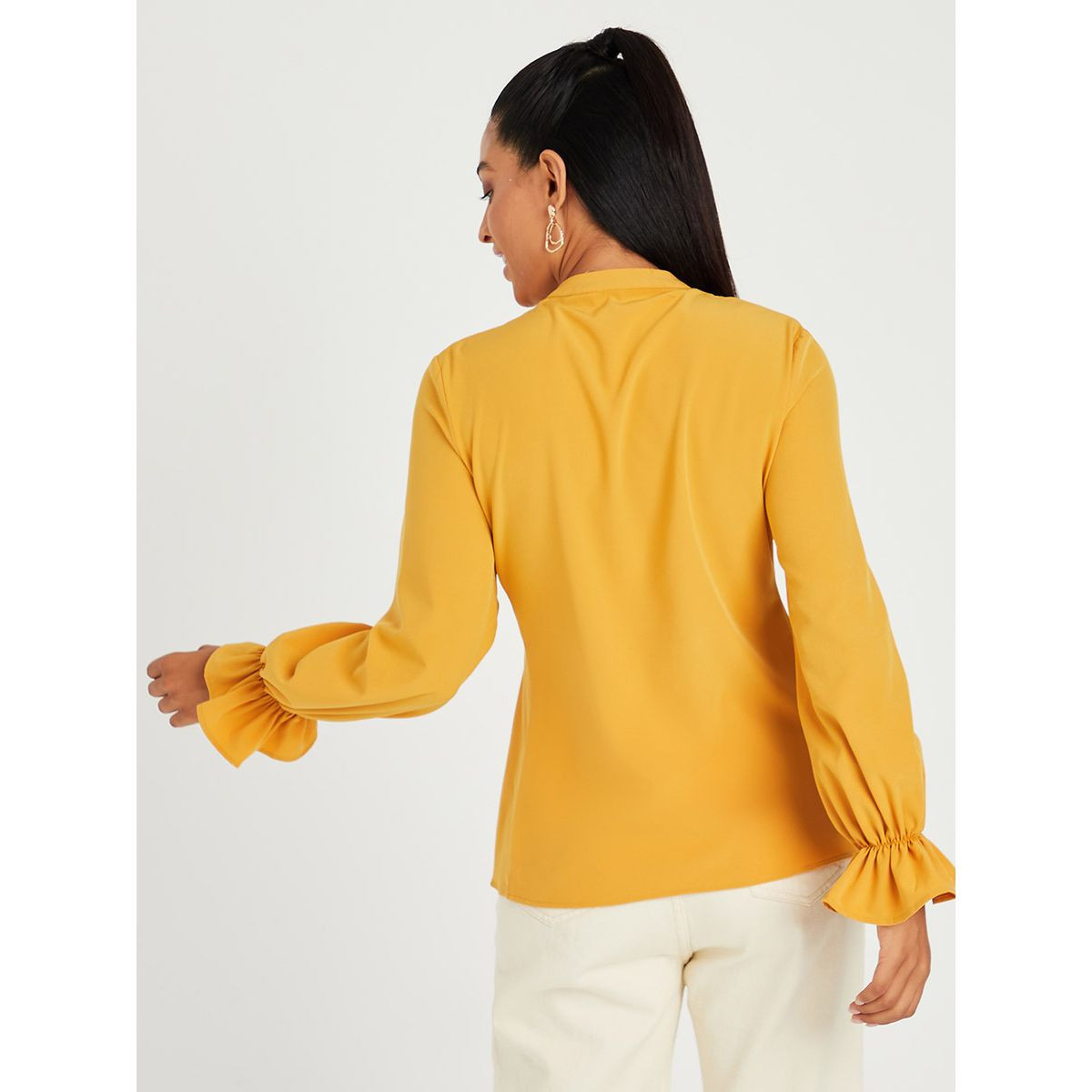 بلوزة باكمام طويلة من ستايلي-women-clothing-shirtsandblouses-blouses-image-4