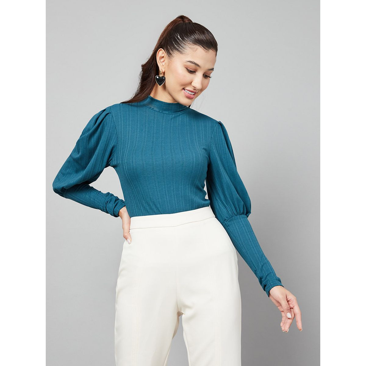بلوزة باكمام طويلة من ستايلي-women-clothing-shirtsandblouses-blouses-image-1