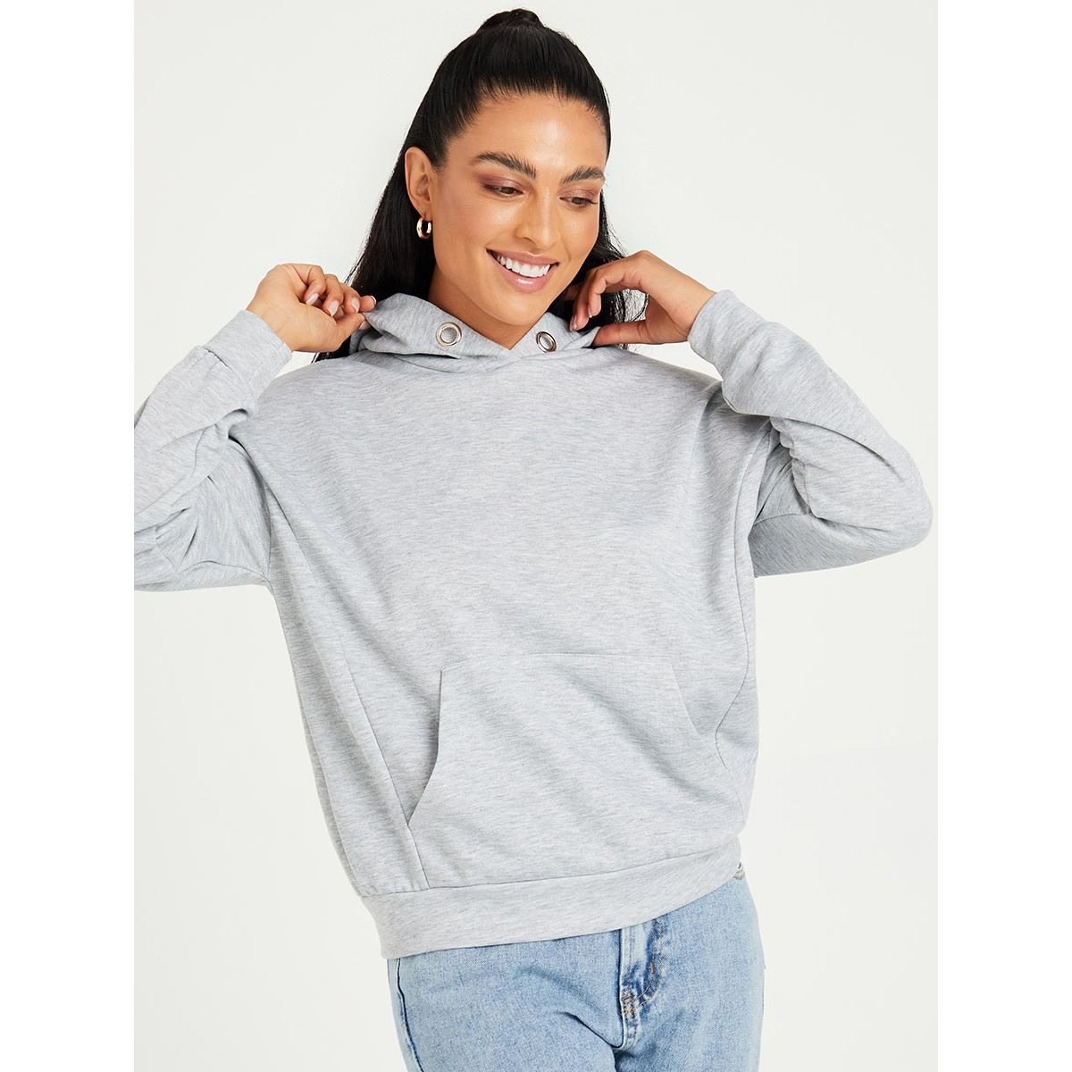 هودي باكمام طويلة من ستايلي-women-winterwear-hoodiesandsweatshirts-hoodies-image-1