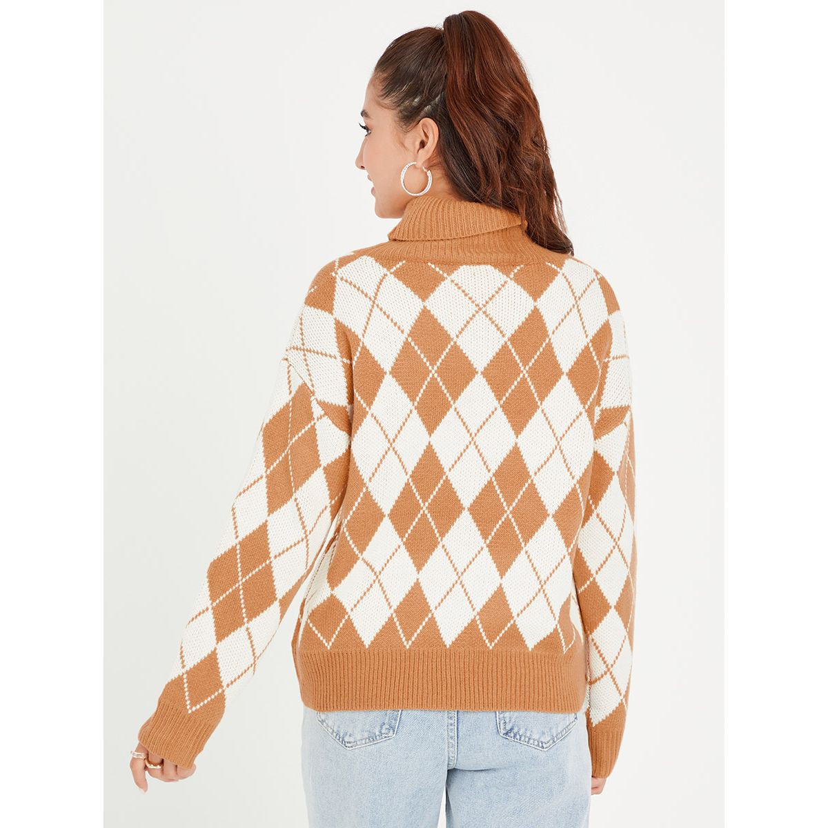 سويتر محبوك باكمام طويلة من ستايلي-women-winterwear-cardigansandjumpers-jumpers-image-4