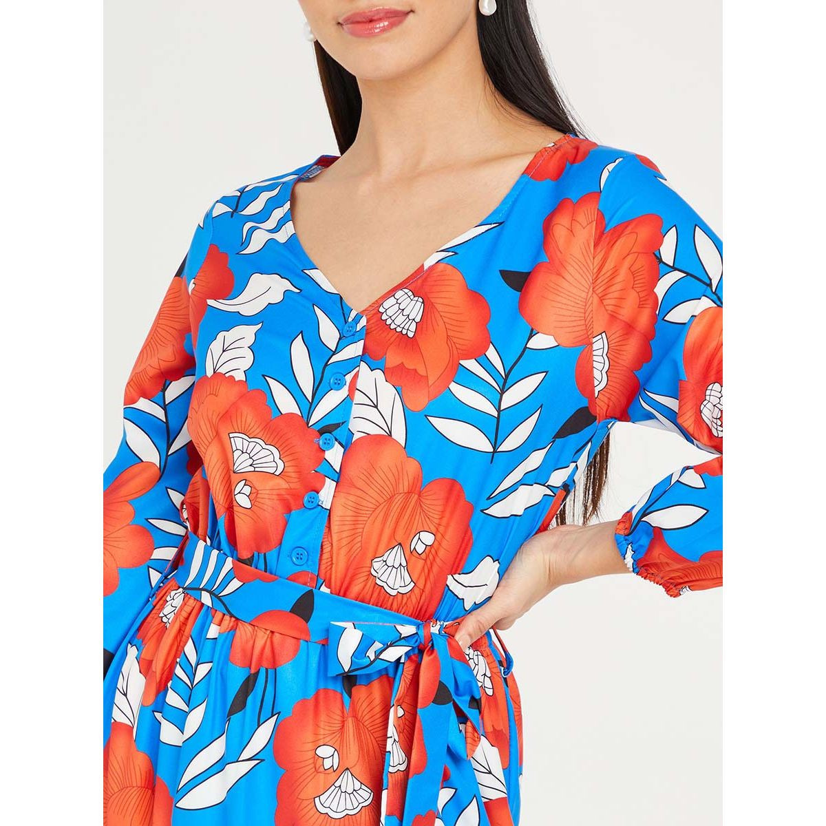 Styli Long Sleeves Floral Print A-Line Maxi Dress-women-clothing-dresses-image-3