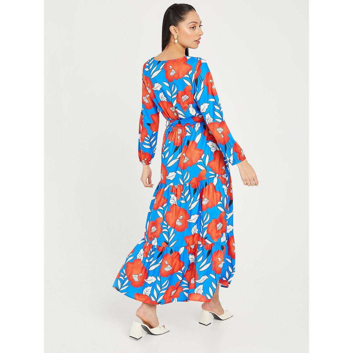 Styli Long Sleeves Floral Print A-Line Maxi Dress-women-clothing-dresses-image-4