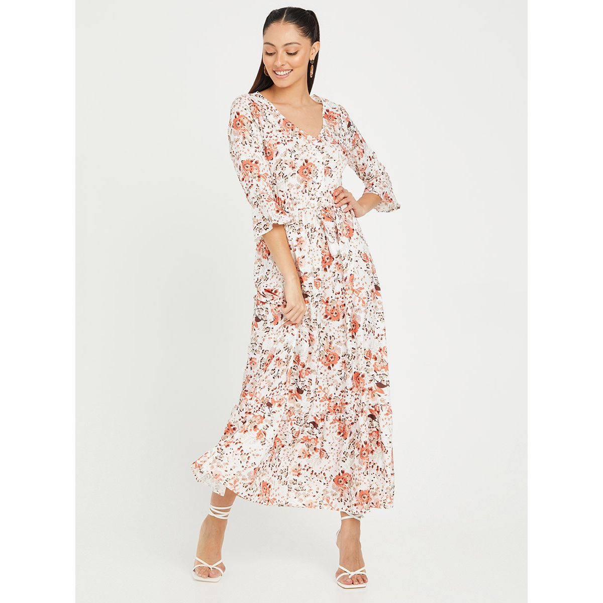 فستان طويل مطبع بزهور من ستايلي-women-clothing-dresses-image-1
