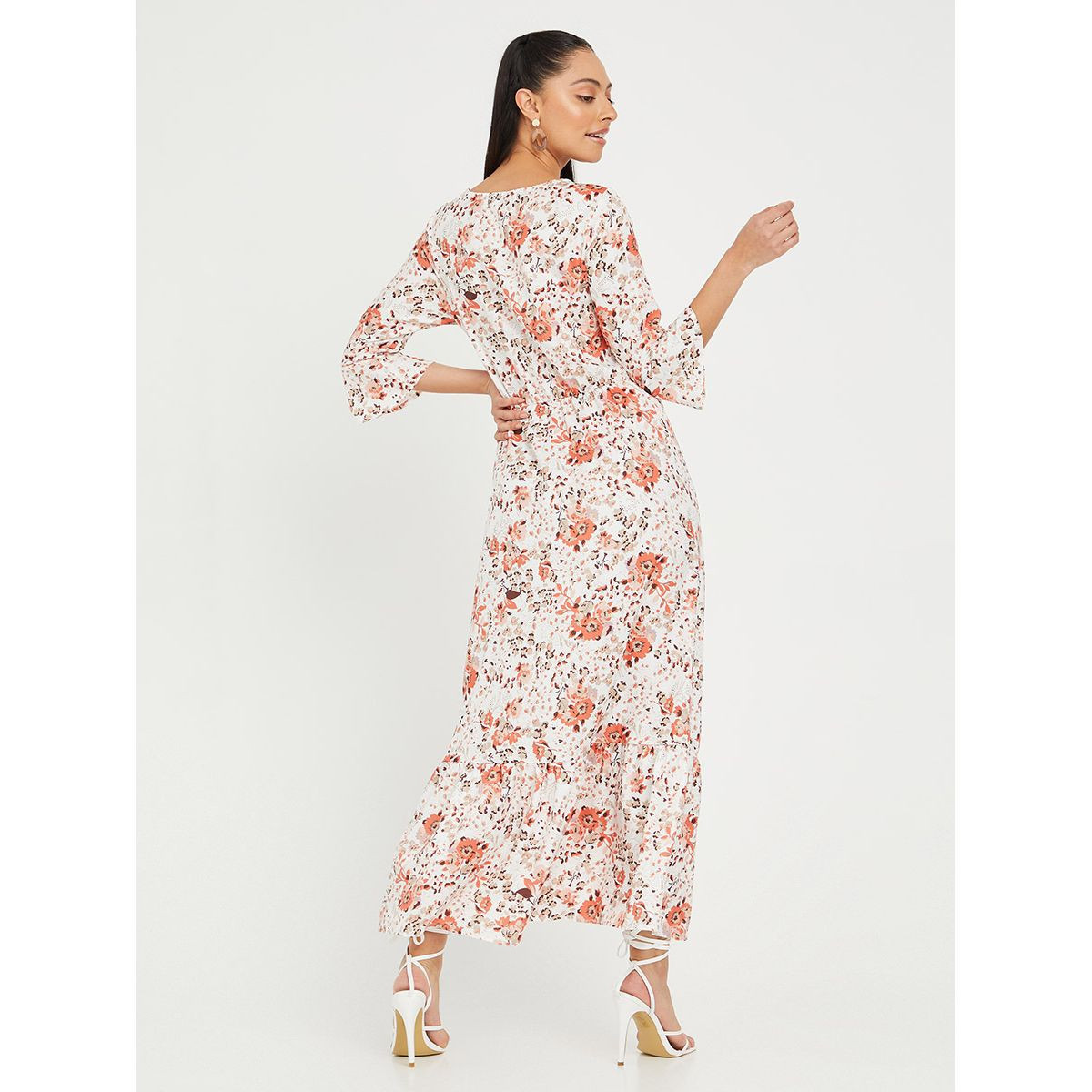 فستان طويل مطبع بزهور من ستايلي-women-clothing-dresses-image-4
