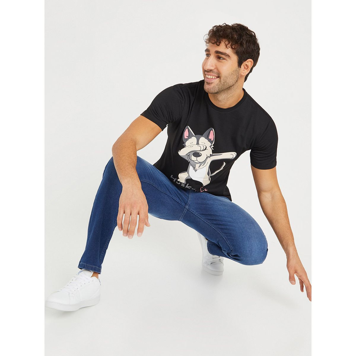 تيشيرت بقصة سليم فت من ستايلي-men-clothing-tshirtsandpolos-tshirts-image-1