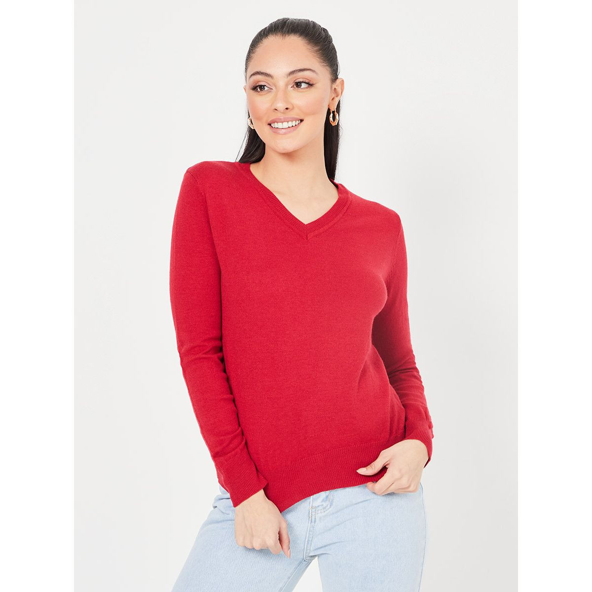 سويتر باكمام طويلة من ستايلي-women-winterwear-cardigansandjumpers-jumpers-image-1