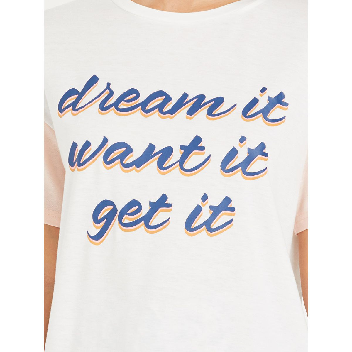 Styli Contrast Drop Shoulder Sleeves Slogan Print T-shirt and Jaguar Print Leggings Set-women-clothing-nightwear-pyjamas-longsets-image-3