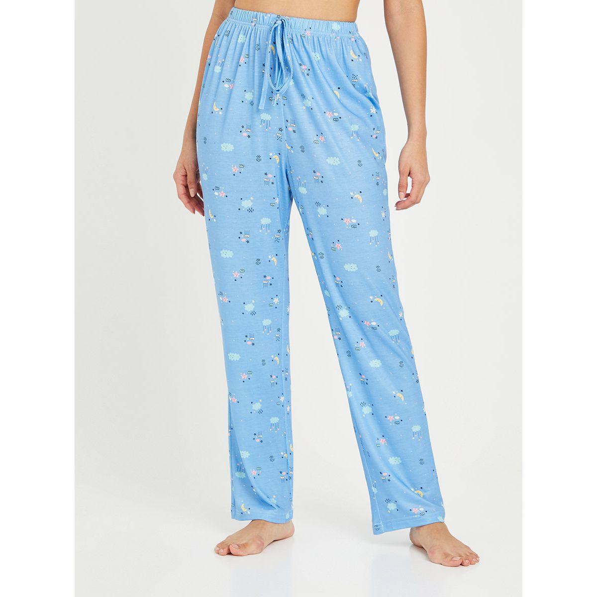 طقم بيجاما من ( تيشيرت + بنطال ) من ستايلي-women-clothing-nightwear-pyjamas-longsets-image-4