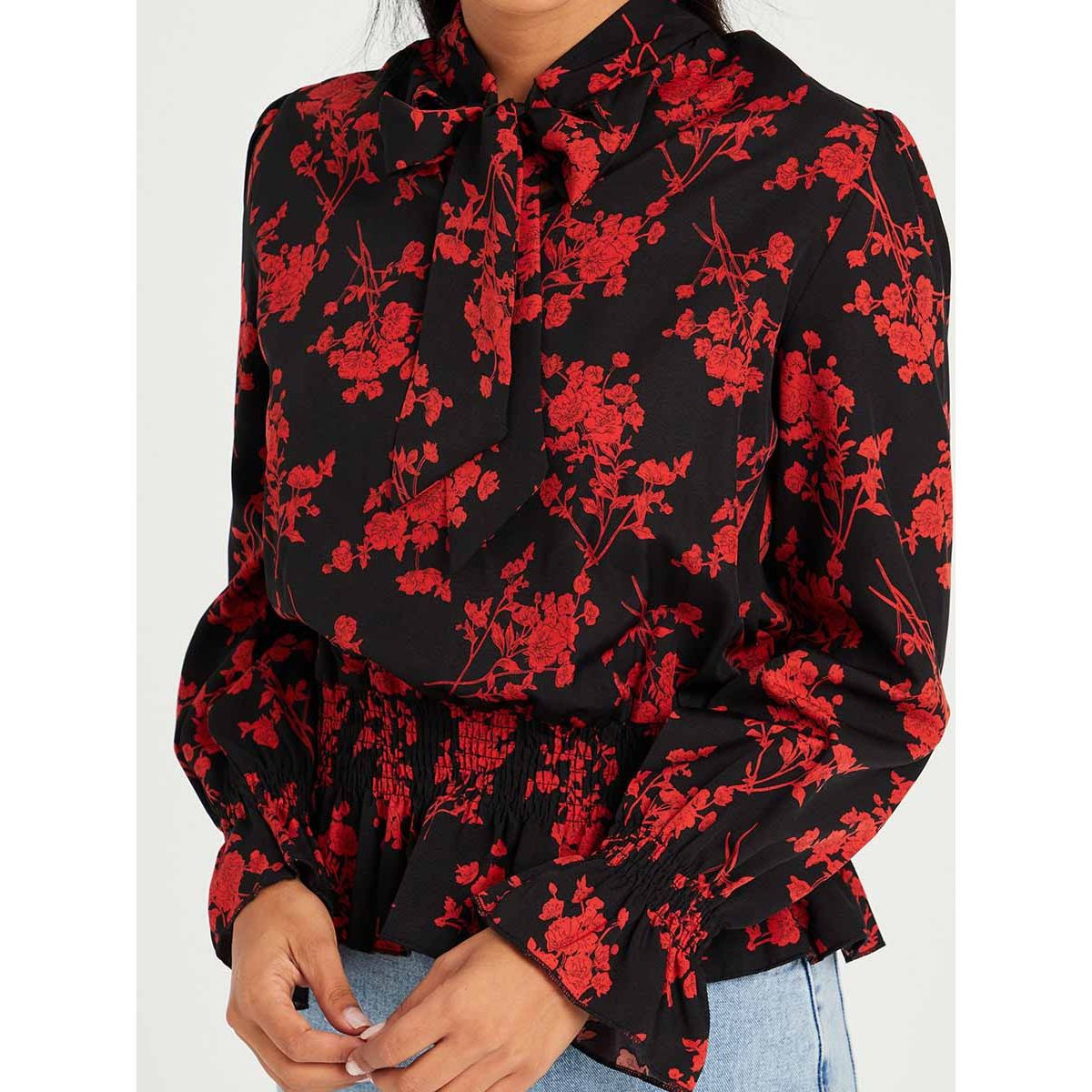 Styli Long Sleeves Floral Print Blouse -women-clothing-shirtsandblouses-blouses-image-3