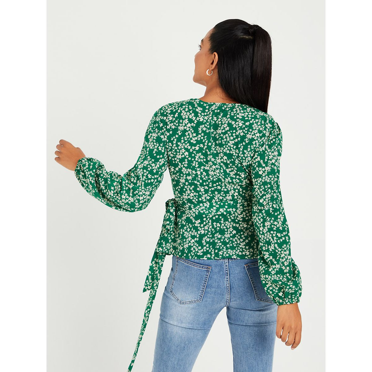 Styli Long Sleeves Floral Print Wrap Top-women-clothing-shirtsandblouses-blouses-image-5