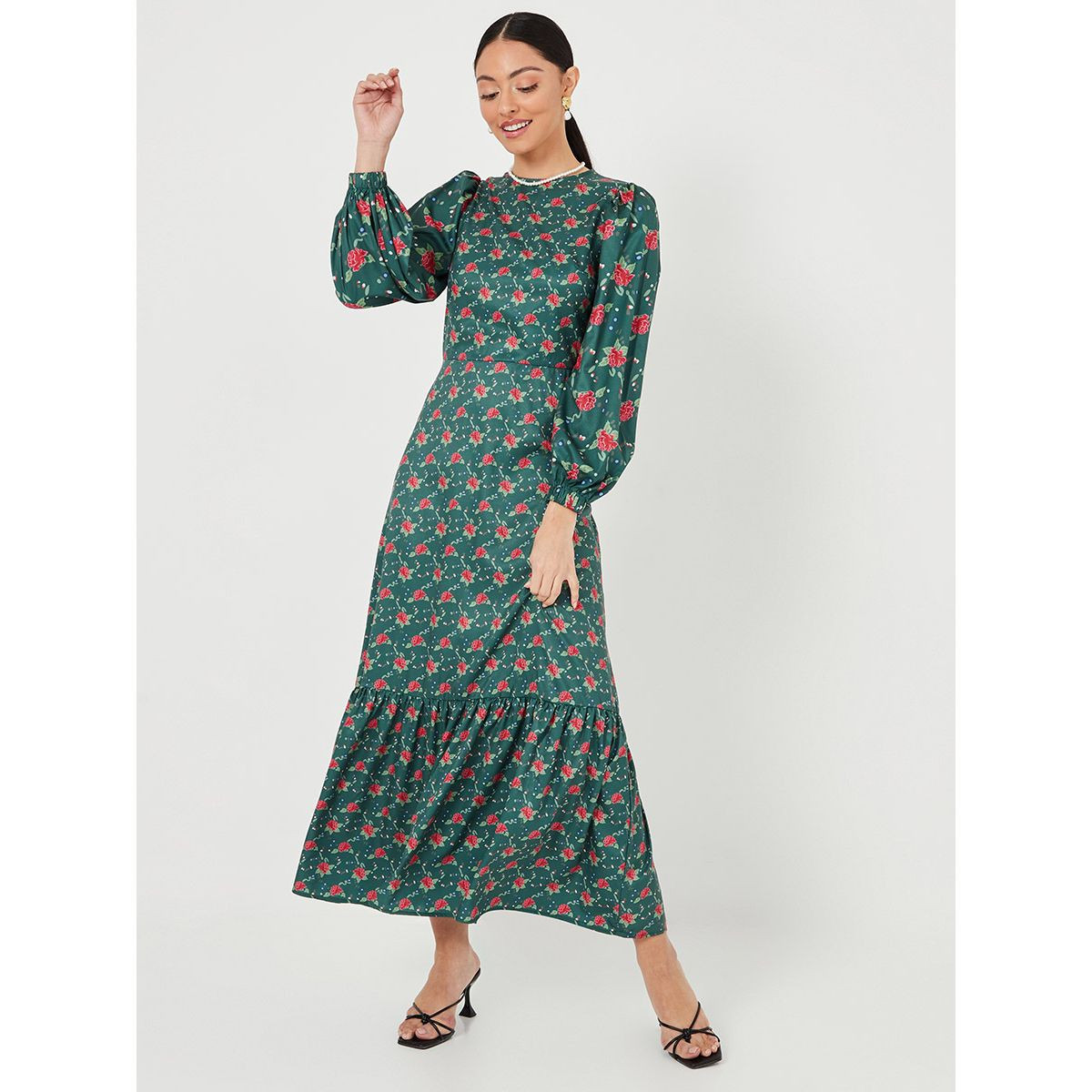 فستان طويل مطبع بزهور من ستايلي-women-clothing-dresses-image-5