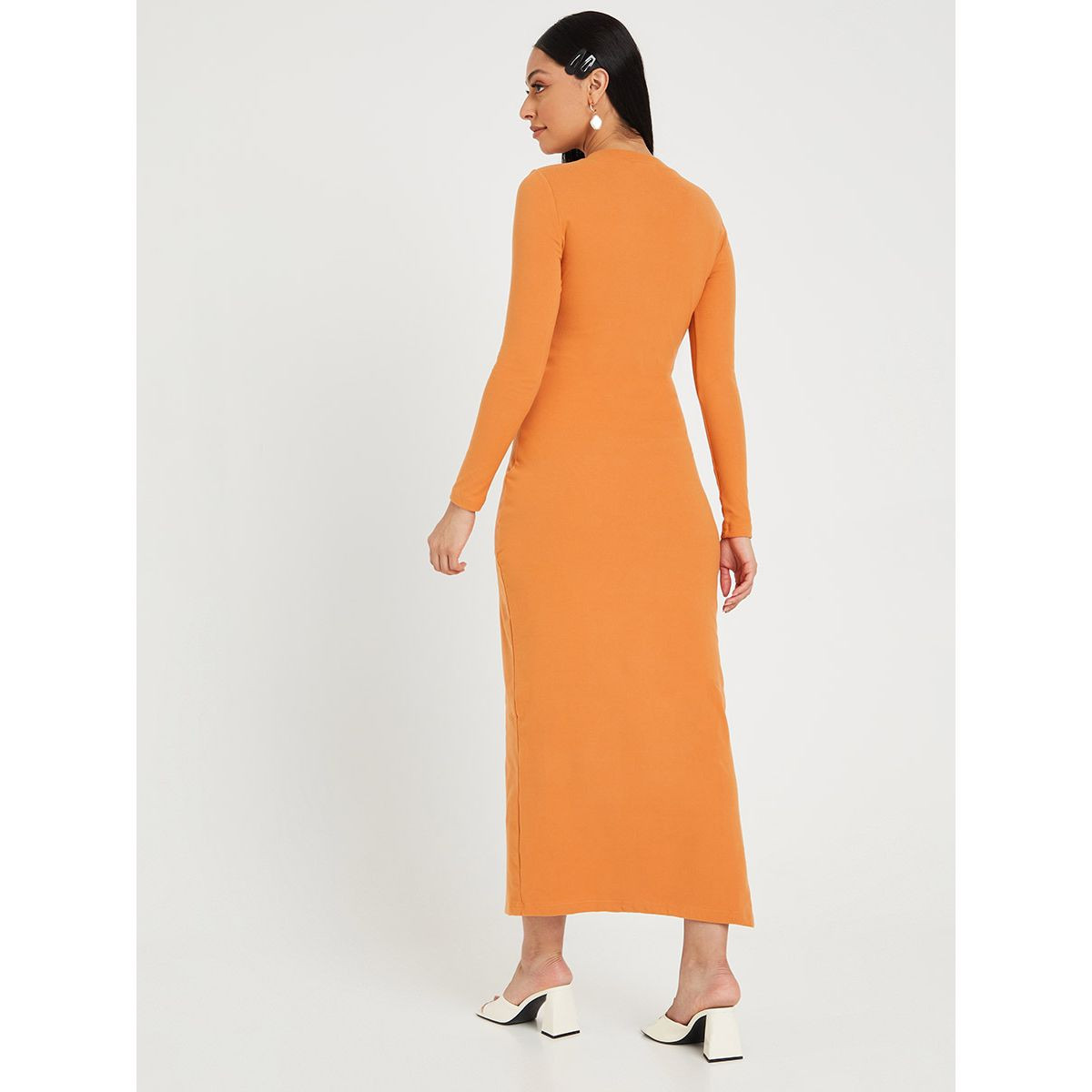 فستان طويل باكمام طويلة من ستايلي-women-clothing-dresses-image-4