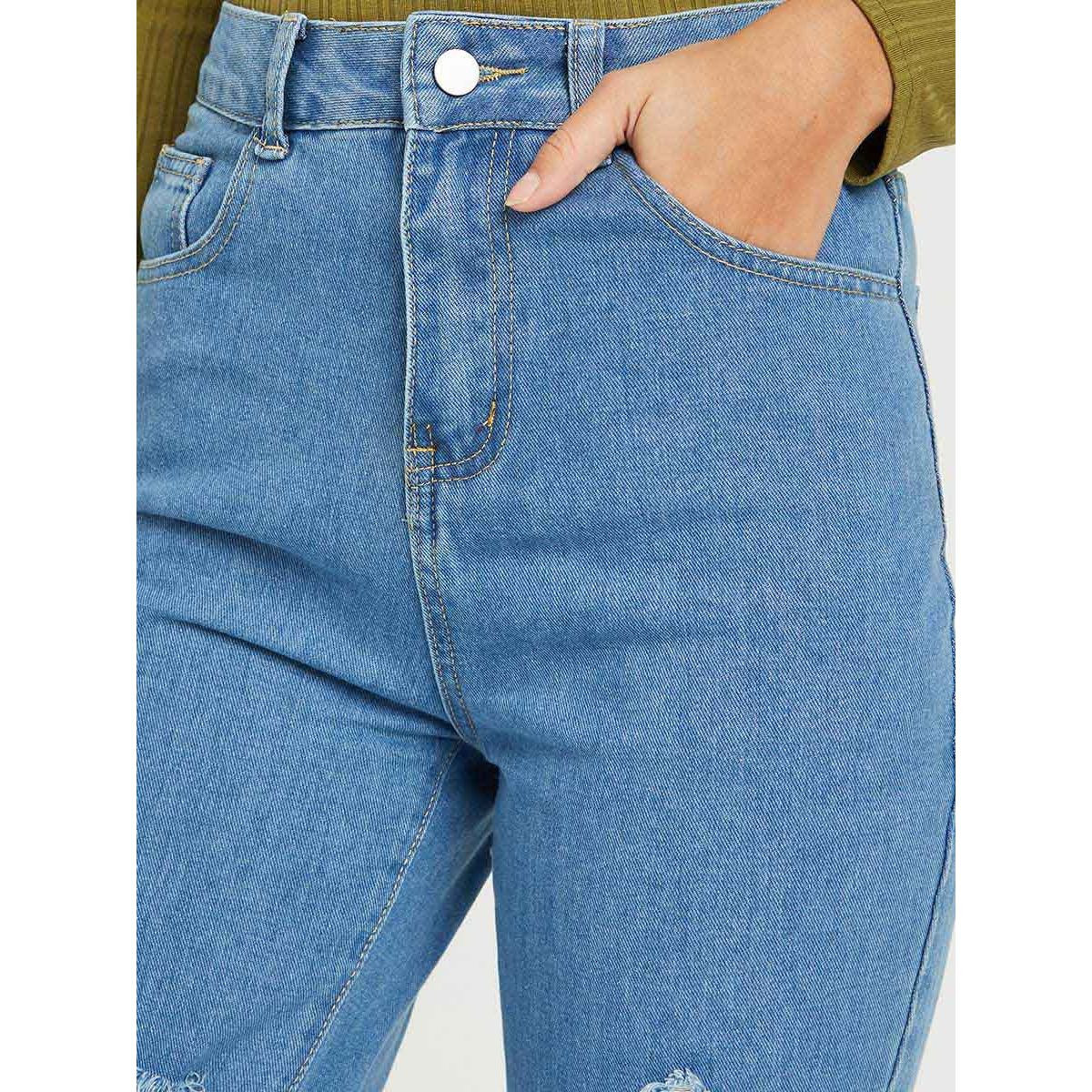 جينز كاجوال بخصر عالي من ستايلي-women-clothing-bottoms-jeans-image-3