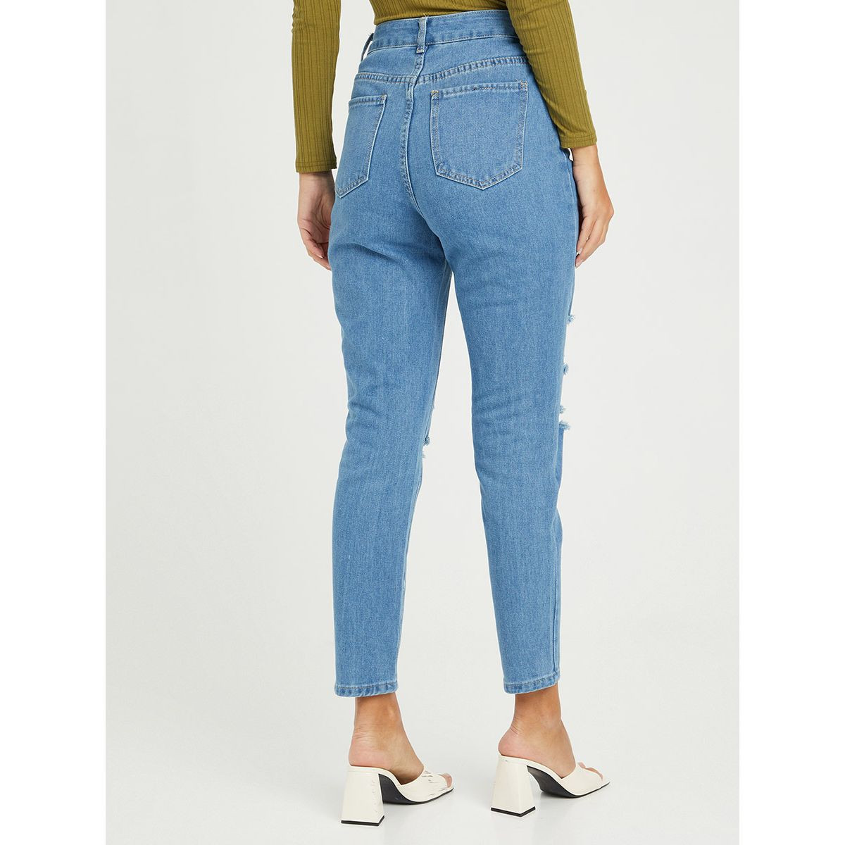 جينز كاجوال بخصر عالي من ستايلي-women-clothing-bottoms-jeans-image-4