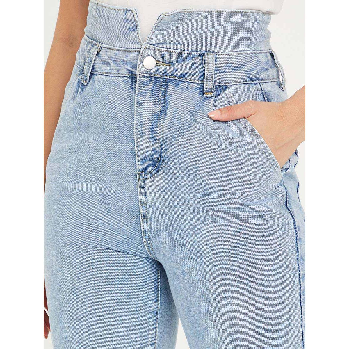 جينز بخصر بيبر باغ من ستايلي-women-clothing-bottoms-jeans-image-3