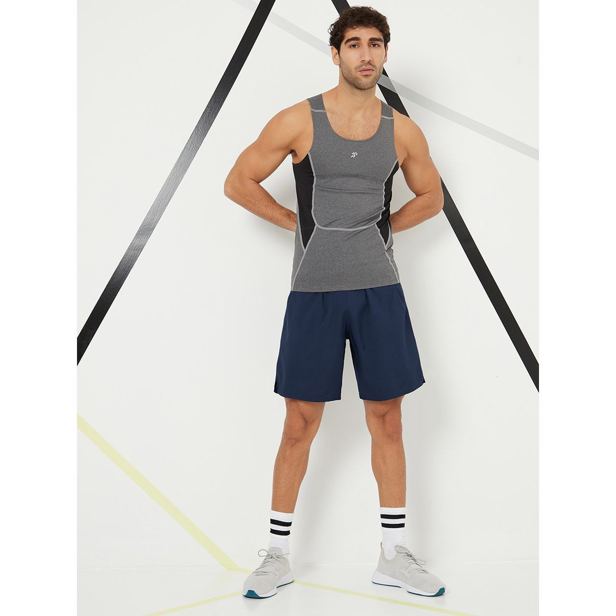 شورت رياضي ساده من ستايلي-sports-men-clothing-bottoms-image-2